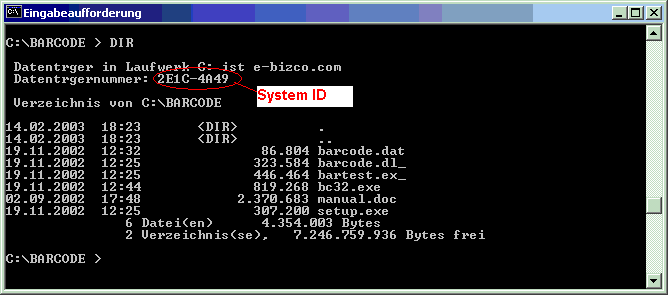 dos box picture